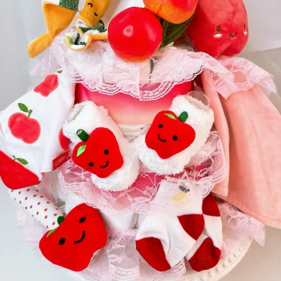 Fruits Diaper Cake,Baby Shower Gift